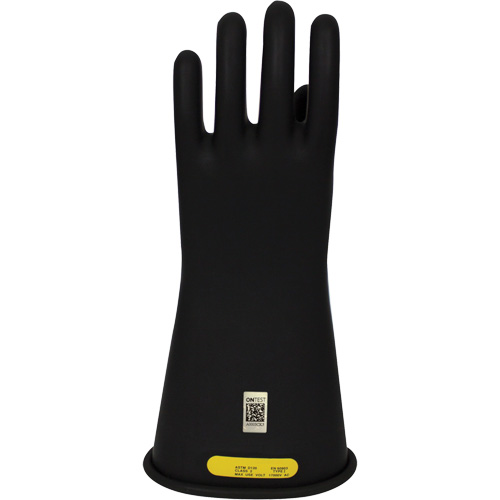 Gants en caoutchouc pour travaux &eacute;lectriques Arcguard, Taille 8, 10" lo Equipex