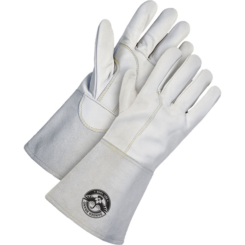 Gants de soudage &agrave; l'arc TIG, Cuir de ch&egrave;vre refendu, Taille Grand Equipex