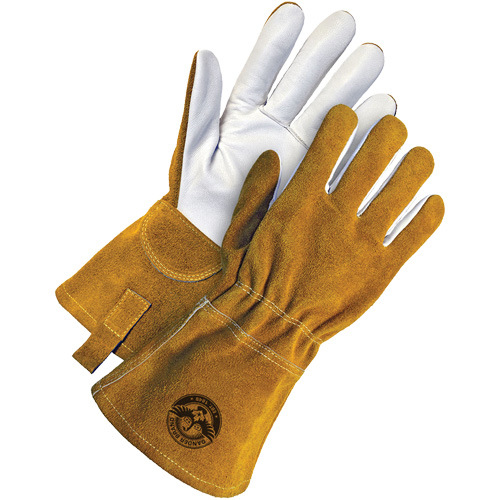 Gants de soudage &agrave; l'arc TIG, Cuir fleur de ch&egrave;vre, Taille T-Grand Equipex