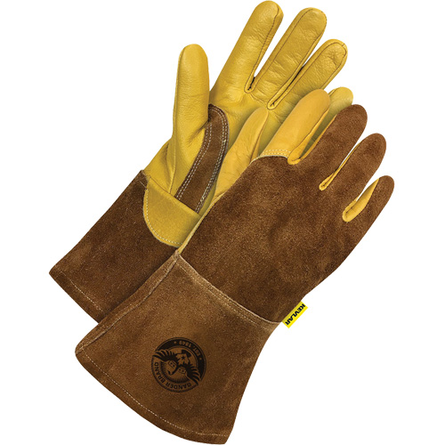 Gants pour soudeur, Cuir fleur de vache, Taille 2T-Grand Equipex