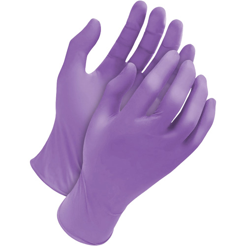 Gants tripolym&egrave;res jetables Deny, T-Grand, Latex/N&eacute;opr&egrave;ne/Nitrile, 6 mils, Sans poudre, Mauve Equipex
