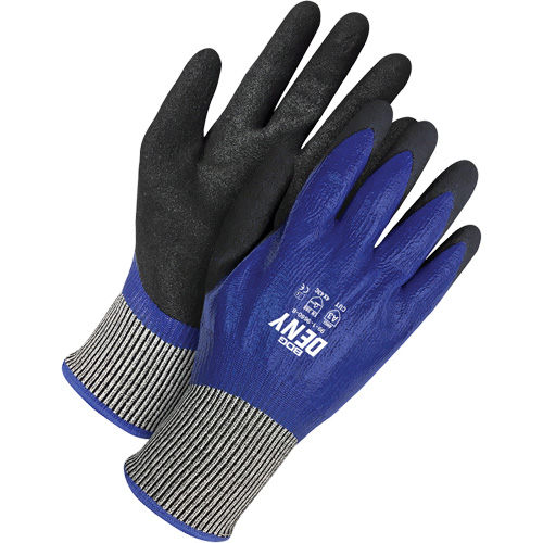 Deny&reg; Cut-Resistant Gloves, Size 8, 13 Gauge, Nitrile Coated, HPPE Shell, ASTM ANSI Level A3/EN 388 Level C Equipex