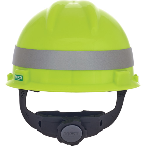 Casque de s&eacute;curit&eacute; &agrave; fentes V-Gard, R&eacute;pond aux normes CSA type 1, Suspension Rochet, Non ventil&eacute; Equipex