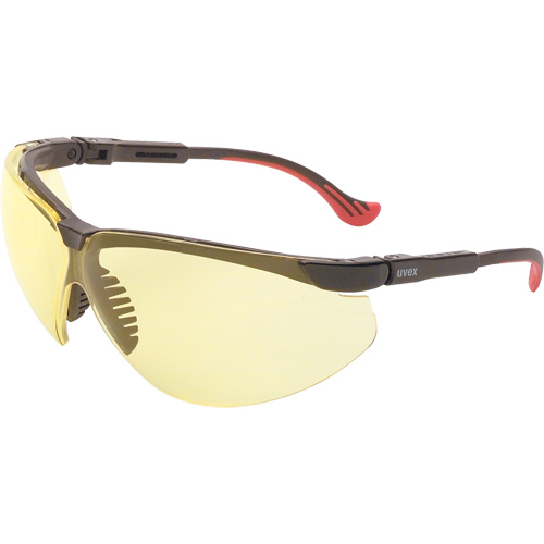 Lunettes de s&eacute;curit&eacute; Uvex HydroShield Genesis XC, Lentille Ambr&eacute;e, Antibu&eacute;e/Anti-&eacute;gratignures, ANSI Z87+/R&eacute;pond ou surpasse la norme CSA Z94.3 Equipex