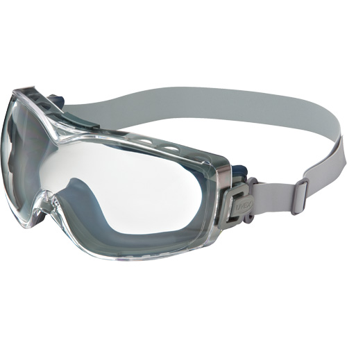 Uvex HydroShield&reg; Stealth&reg; OTG Safety Goggles, Clear Lens, Anti-Fog/Anti-Scratch, Indirect Vent Equipex
