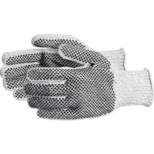Gants en tricot composite de poids moyen Contender, Taille T-petit, Calibre 7, Rev&ecirc;tement PVC, Enveloppe en Cordura, ASTM ANSI niveau A4 Equipex