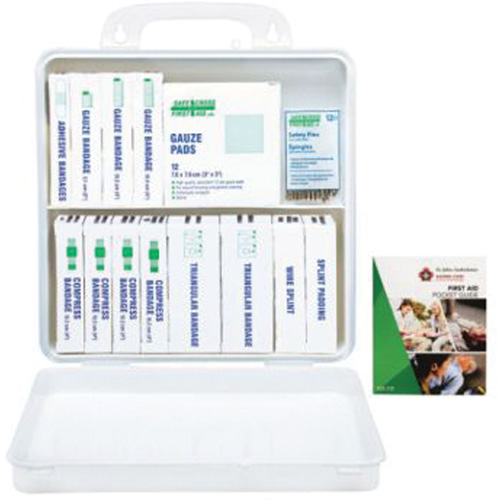 Trousse de premiers soins de travailleur isol&eacute; pour camion, R&eacute;pond &agrave; la norme CSA Z1220-17 type 1 individuelle, Personnel (1 travailleur) Equipex