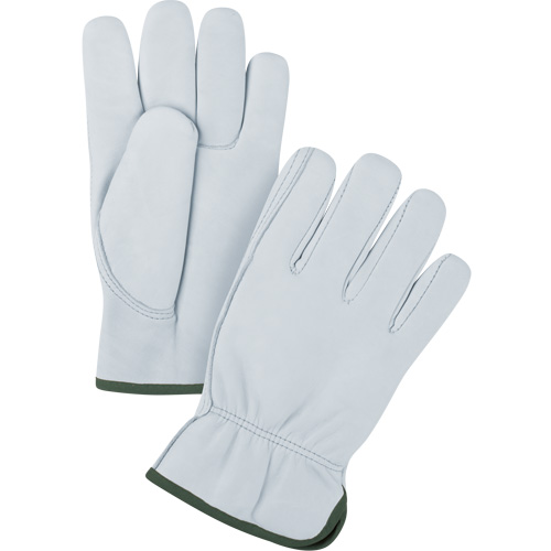 Gants de conducteur de premi&egrave;re qualit&eacute;, Grand, Paume en Cuir fleur de ch&egrave;vre Equipex