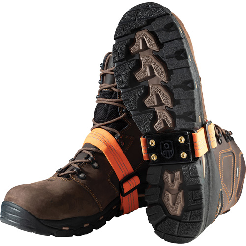 Midcleat&reg; Traction Device, Brass, Stud Traction, One Size Equipex