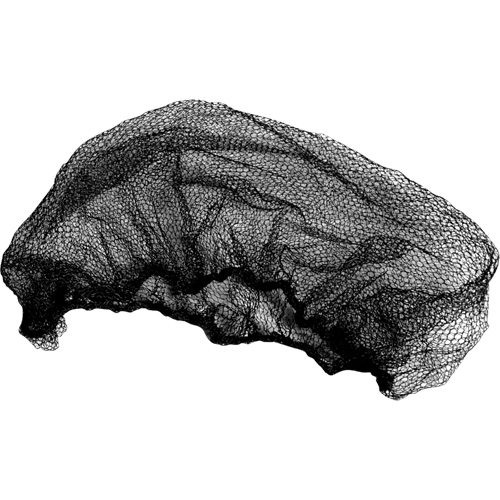 Hair Nets, Nylon, 21", Brown Equipex