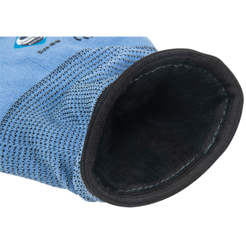 Gants enduits ZX-30° de premi&egrave;re qualit&eacute;, Moyen, R&ecirc;vetement Mousse de PVC, Calibre 15, Enveloppe en Nylon Equipex