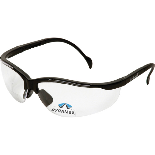 Venture II&reg; Reader Safety Glasses, Clear, 2.5 Diopter Equipex