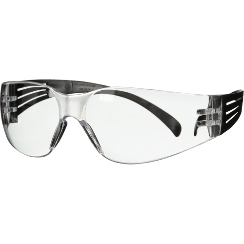 Lunettes de protection de s&eacute;rie 100 SecureFit, Lentille Transparent, Anti-&eacute;gratignures, ANSI Z87+/R&eacute;pond ou surpasse la norme CSA Z94.3 Equipex
