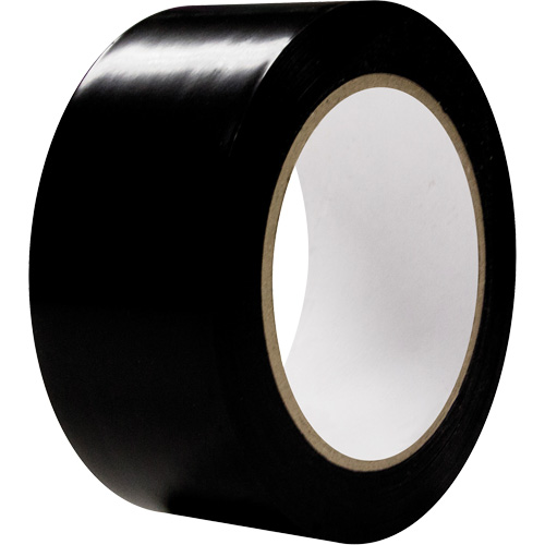 Ruban pour marquage d'all&eacute;es, 2" x 108', PVC, Noir Equipex