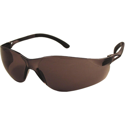 Lunettes de s&eacute;curit&eacute; Sen-Tec, Lentille Gris, Antibu&eacute;e/Anti-&eacute;gratignures, R&eacute;pond ou surpasse la norme CSA Z94.3 Equipex