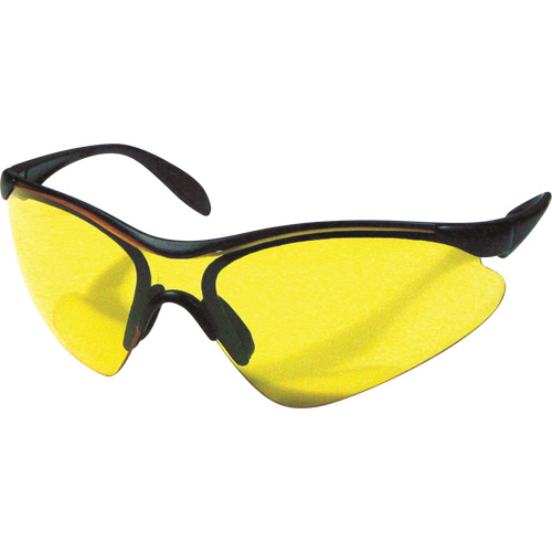 Miranda Safety Glasses, Yellow Lens, Anti-Scratch, Meets/Exceeds CSA Z94.3 Equipex