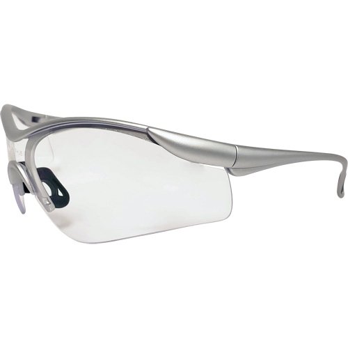 Lunettes de s&eacute;curit&eacute; Miranda, Lentille Transparent, Anti-&eacute;gratignures, R&eacute;pond ou surpasse la norme CSA Z94.3 Equipex