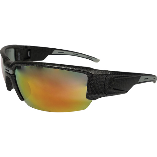 Lunettes de s&eacute;curit&eacute; Hartley, Lentille Rouge, R&eacute;pond ou surpasse la norme CSA Z94.3 Equipex