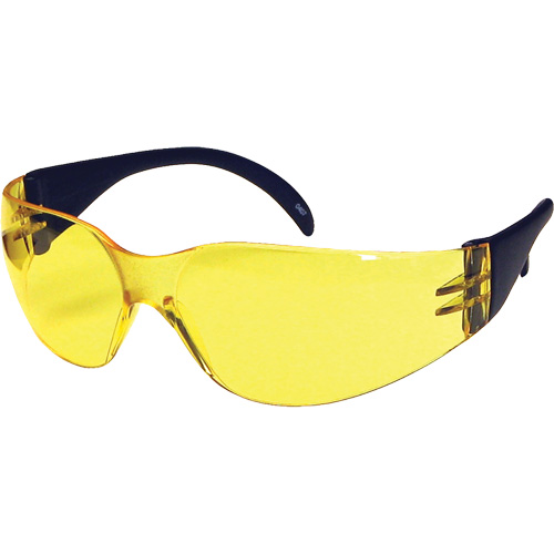 Lunettes de s&eacute;curit&eacute; CeeTec, Lentille Jaune, Anti-&eacute;gratignures, R&eacute;pond ou surpasse la norme CSA Z94.3 Equipex