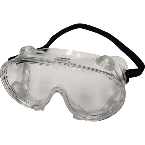 Safety-Flex Safety Goggles, Clear Lens, Anti-Fog, Indirect Vent Equipex