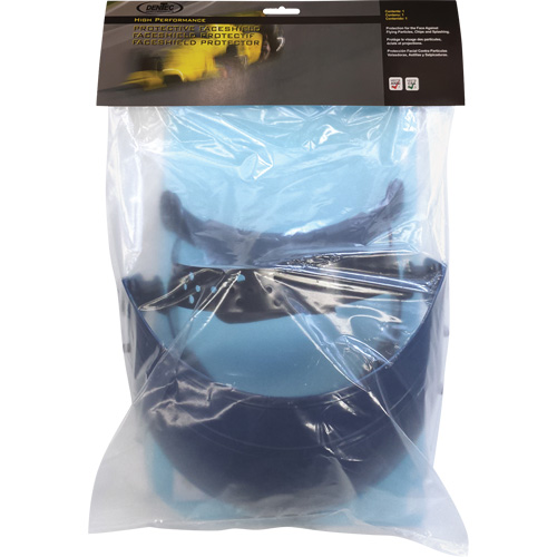 Valuguard Faceshield, Polyester, Ratchet Suspension Equipex