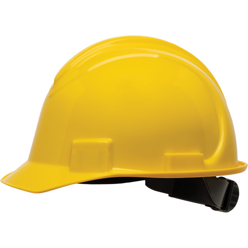 Casque de s&eacute;curit&eacute; &agrave; bord court North, R&eacute;pond aux normes CSA type 1, Suspension Rochet, Non ventil&eacute; Equipex