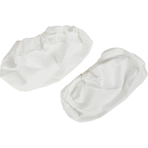 Shoe Covers, One Size, Microporous, White Equipex