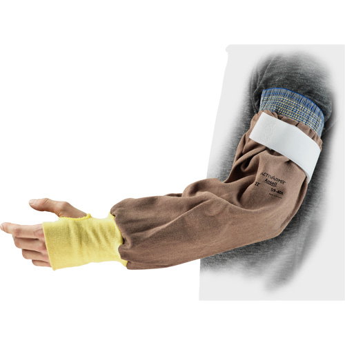 ActivArmr&reg; 59-406 Welding Sleeve, 22" L, Brown Equipex