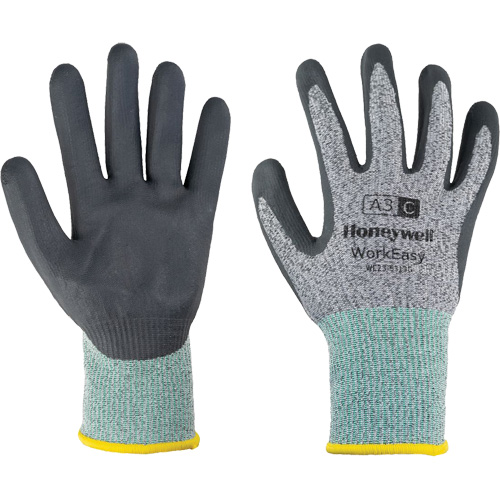 WorkEasy Cut Protective Gloves, Size 6/X-Small, 13 Gauge, Foam Nitrile Coated, HPPE/Glass Fibre Shell, ASTM ANSI Level A3/EN 388 Level C Equipex