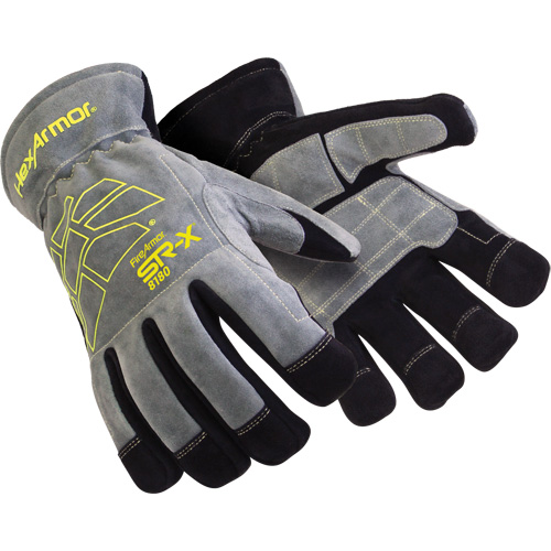 Gants structurels pour incendie FireArmor, Kevlar, Petit, Prot&egrave;ge jusqu'&agrave; 360° F (182° C) Equipex