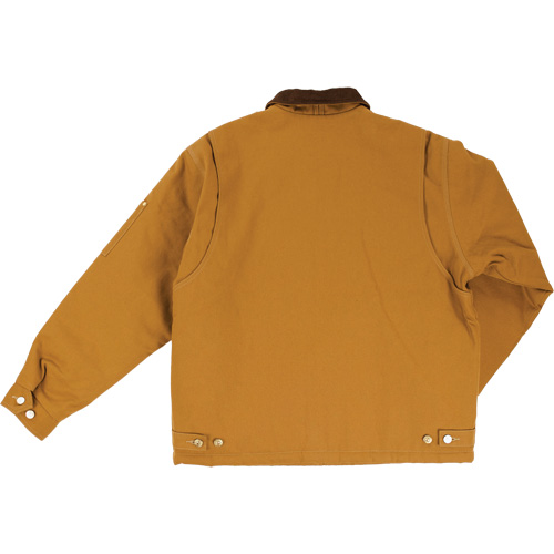 Veste de travail en toile lourde, Hommes, Petit, Brun Equipex