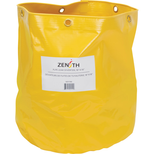 Pipe Leak Diverter, 1.5' L x 1.5' W, HDPE Equipex