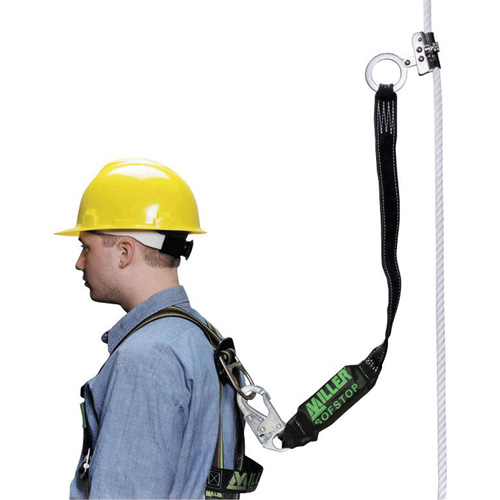 Trailing Rope Grab, With Lanyard Equipex
