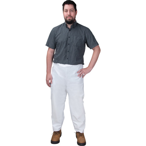 Pantalon jetable, Microporeux, 2T-Grand, Blanc Equipex
