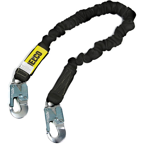 Longe r&eacute;sistant &agrave; larc &eacute;lectrique, 6', Point d'ancrage &agrave; Mousqueton verrouillable, Mousqueton verrouillable aux jambes, Nylon Equipex