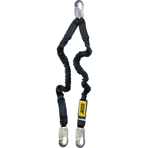 Longe r&eacute;sistant &agrave; larc &eacute;lectrique, 4', Point d'ancrage &agrave; Mousqueton verrouillable, Mousqueton verrouillable aux jambes, Nylon Equipex