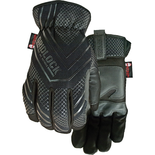 Gants r&eacute;sistant &agrave; la coupure et perforation Gridlock, Taille Moyen, Enveloppe en Acier inoxydable, ASTM ANSI niveau A9/EN 388 niveau 5/EN 388 niveau F Equipex