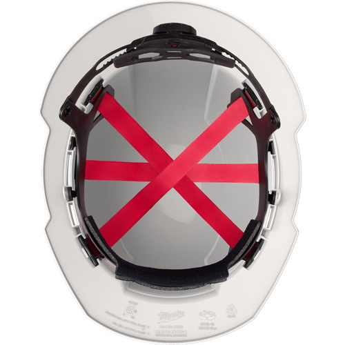 Full Brim Hardhat, Meets CSA Type 1, Ratchet Suspension, Vented Equipex