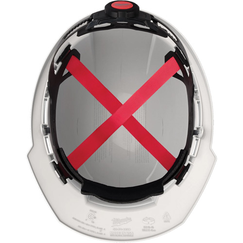 Front Brim Hardhat, Meets CSA Type 1, Ratchet Suspension, Non-Vented Equipex