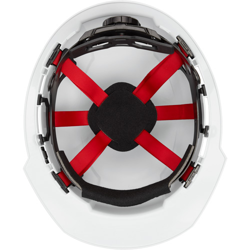 Front Brim Hardhat, Meets CSA Type 1, Ratchet Suspension, Non-Vented Equipex