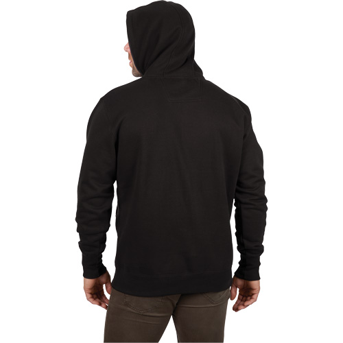 Heavy-Duty Pullover Hoodie, Men's, Small, Black Equipex