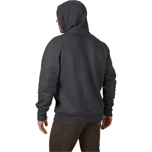 Heavy-Duty Pullover Hoodie, Men's, Small, Grey Equipex