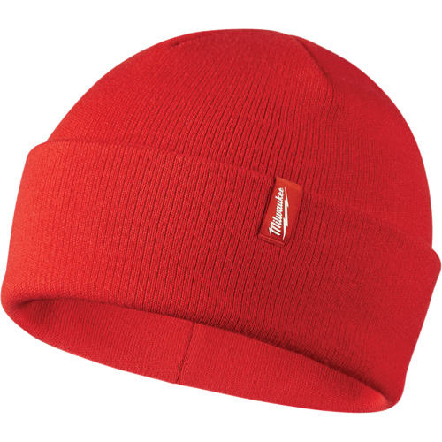 Cuffed Beanie, One Size, Red Equipex