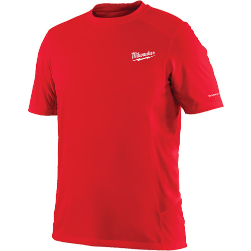 Workskin Short Sleeve Shirt, Men's, Small, Red Equipex