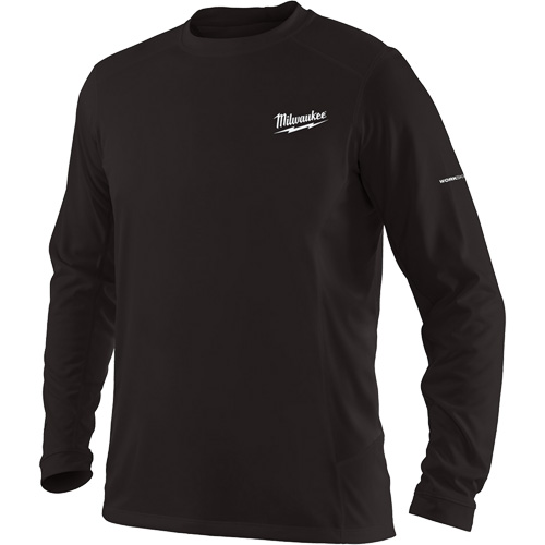 Workskin Long Sleeve Shirt, Men's, Small, Black Equipex