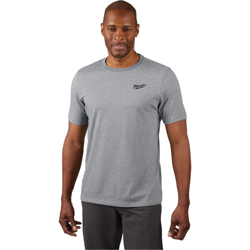 T-shirt de travail hybride, Hommes, Petit, Gris Equipex