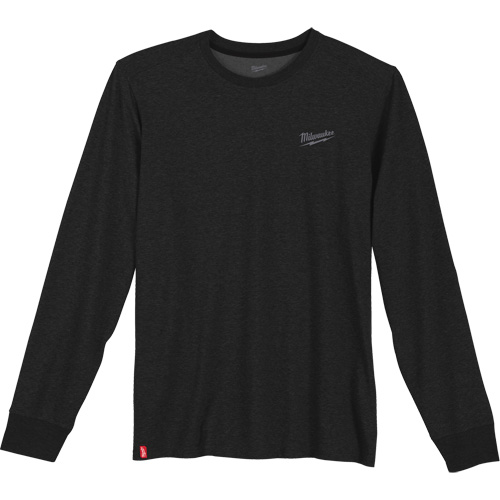 Hybrid Work Tee Shirt, Men's, Small, Black Equipex