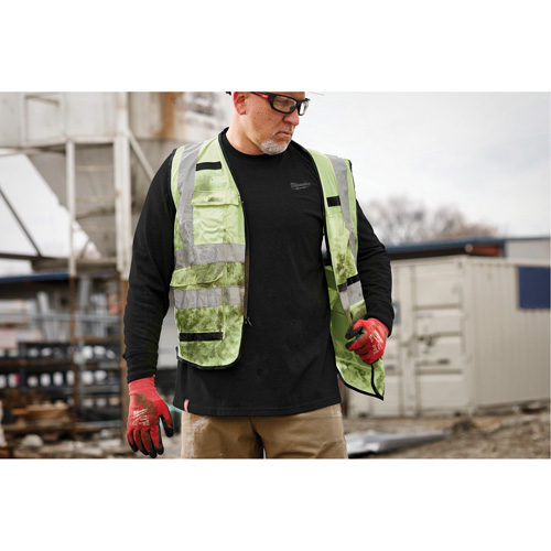 Hybrid Work Tee Shirt, Men's, Small, Black Equipex