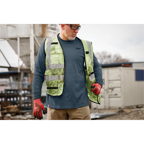 Hybrid Work Tee Shirt, Men's, Small, Blue Equipex