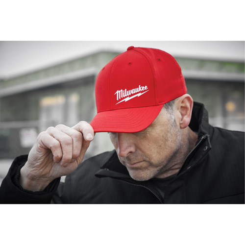 Casquette ajust&eacute;e Flexfit, Rouge, Poly-coton Equipex